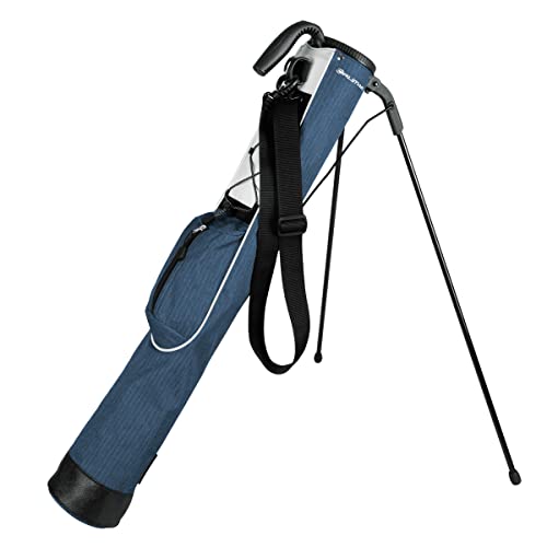 Orlimar Pitch 'n Putt Golf-Tragetasche, leicht, kariert, Polystahl, Blau Orlimar Pitch 'n Putt Golf-Tragetasche, leicht, kariert, Polystahl, Blau von Orlimar