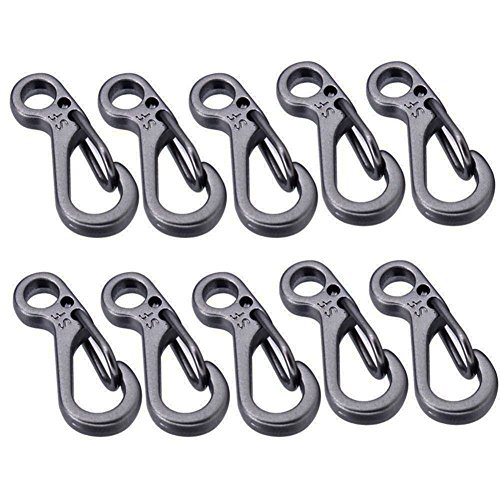 Orolotay 10stk / Mini Fruehling Rucksack Verschluesse Klettern Karabiner EDC Schluesselanhaenger Camping Flasche Haken ueberleben ausruestung - Orolotay 10stk / Mini Fruehling Rucksack Verschluesse Klettern Karabiner EDC Schluesselanhaenger Camping Flasche Haken ueberleben ausruestung - von Orolotay