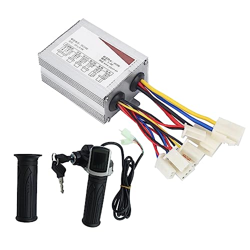 Orolotay 24V 350W Elektroroller-BüRsten-Controller-Motor + Gasdrehgriff-Kit für E-Bike-Elektroroller-Fahrrad von Orolotay