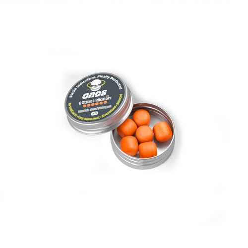 Oros Strike Indicator 6-Pack (X-Small, Orange Oros Strike Indicator 6-Pack (X-Small, Orange von Oros