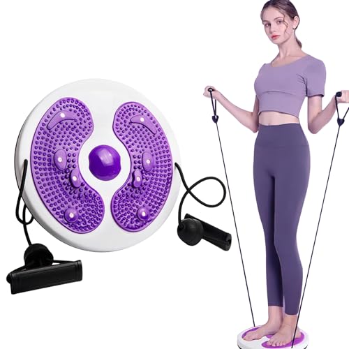 Orssmigs Twist Waist Disc Board mit Zugseil, Runde Taillentwister, Twist Board Fitness Aerobic-Übungen für Übungen, Widerstandsbänder Massage-Fußsohle Heimfitnessgeräte für Hüften und Taille Fitness Orssmigs Twist Waist Disc Board mit Zugseil, Runde Taillentwister, Twist Board Fitness Aerobic-Übungen für Übungen, Widerstandsbänder Massage-Fußsohle Heimfitnessgeräte für Hüften und Taille Fitness von Orssmigs
