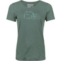 ORTOVOX Damen Shirt 120 COOL TEC LEAF LOGO TS W von Ortovox