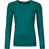 ORTOVOX Damen Shirt 185 MERINO TANGRAM LS W von Ortovox