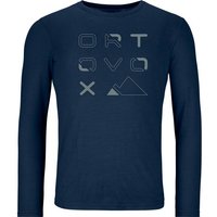 ORTOVOX Herren Shirt 185 MERINO BRAND OUTLINE LS M ORTOVOX Herren Shirt 185 MERINO BRAND OUTLINE LS M von Ortovox