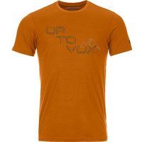 ORTOVOX Herren Shirt 185 MERINO TANGRAM LOGO TS M von Ortovox