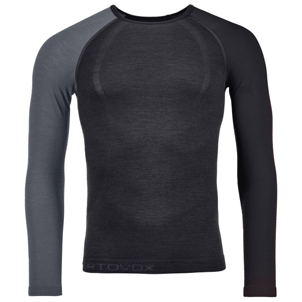 Ortovox - 120 Comp Light Long Sleeve - Merinounterwäsche Gr L schwarz von Ortovox