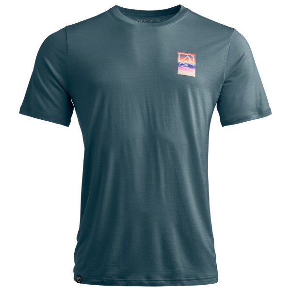 Ortovox - 140 Cool Mountain Gradient T-Shirt - Merinoshirt Gr XXL grau Ortovox - 140 Cool Mountain Gradient T-Shirt - Merinoshirt Gr XXL grau von Ortovox