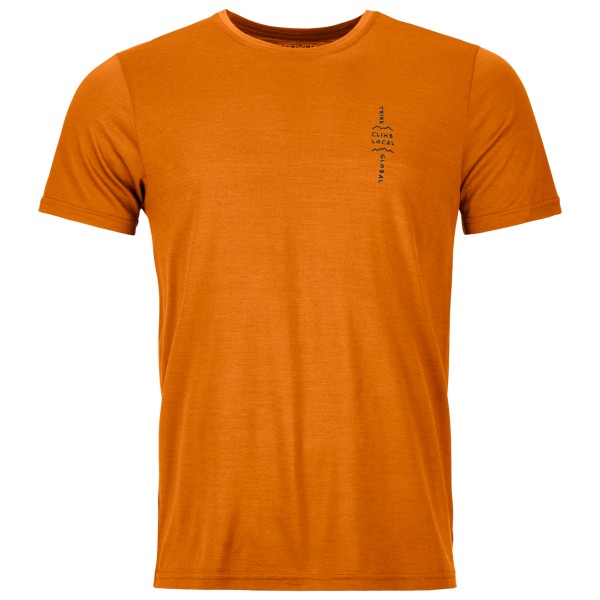 Ortovox - 150 Cool Climb Local T-Shirt - Merinoshirt Gr XL orange Ortovox - 150 Cool Climb Local T-Shirt - Merinoshirt Gr XL orange von Ortovox