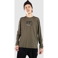 Ortovox 150 Cool Mtn Silhouette Funktionsshirt dark wild herbs von Ortovox