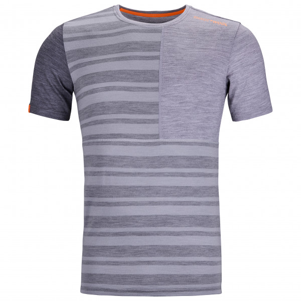 Ortovox - 185 Rock'N'Wool Short Sleeve - Merinounterwäsche Gr S grau von Ortovox