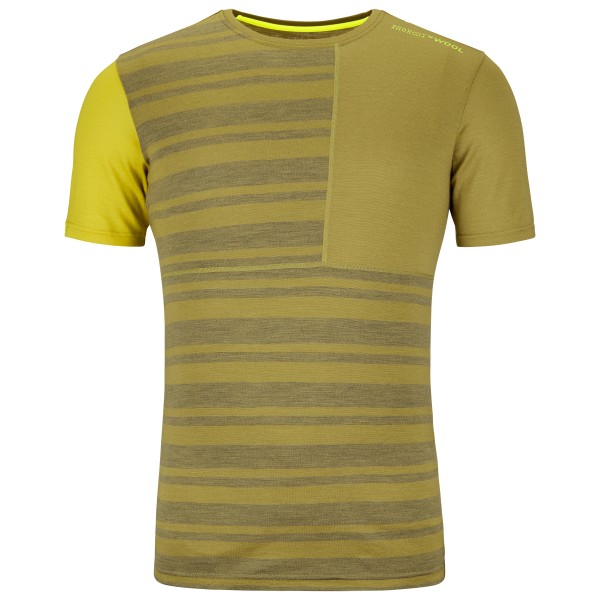 Ortovox - 185 Rock'N'Wool Short Sleeve - Merinounterwäsche Gr XXL oliv Ortovox - 185 Rock'N'Wool Short Sleeve - Merinounterwäsche Gr XXL oliv von Ortovox