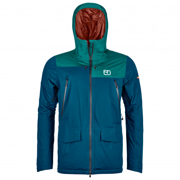 Ortovox - 2L Swisswool Sedrun Jacket - Skijacke Gr S blau von Ortovox