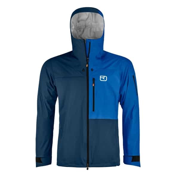 Ortovox 3L Ortler Jacke Dermizax M Herren Wanderjacke (Dunkelblau ) Hardshelljacken von Ortovox