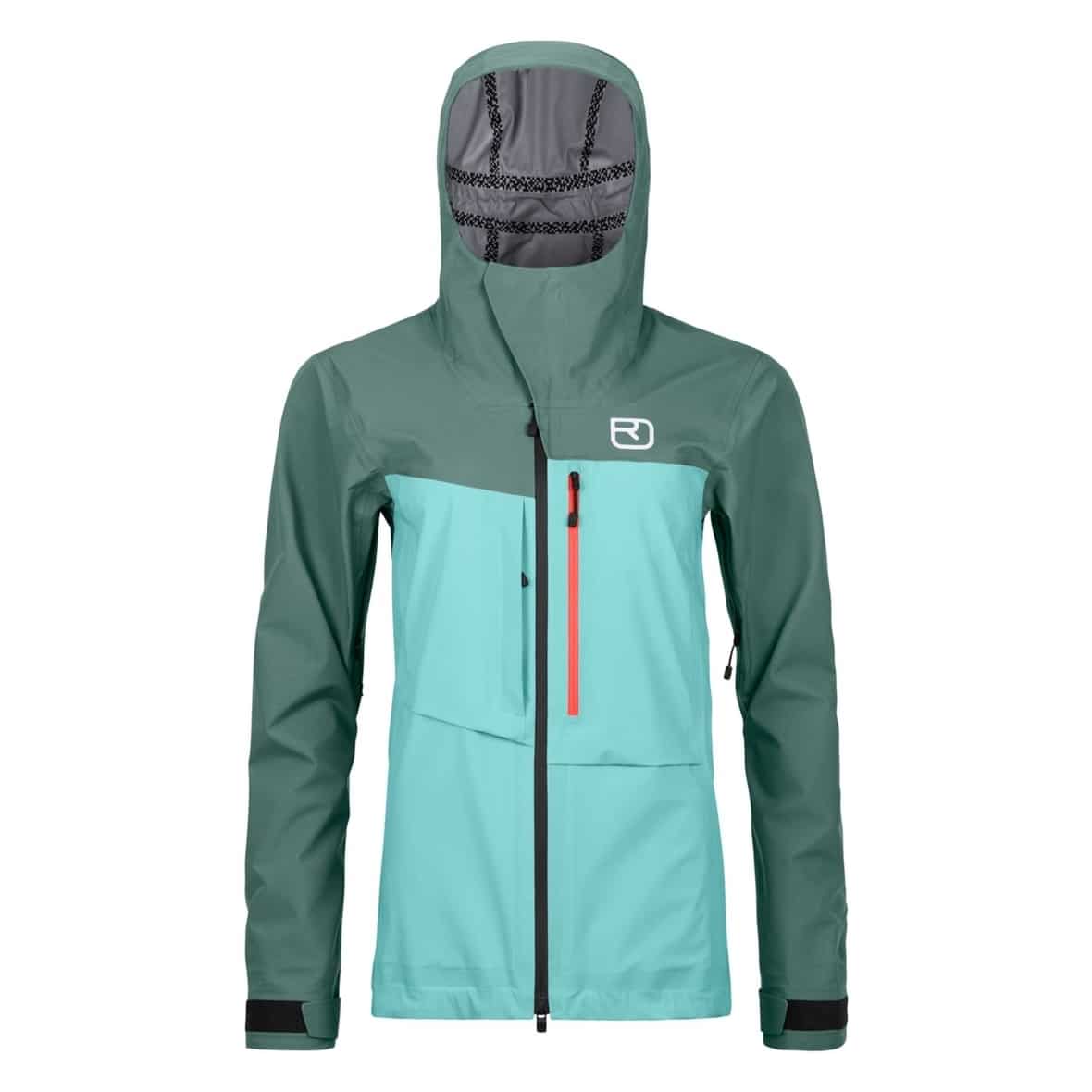 Ortovox 3L Ravine Shell Jacke Dermizax NX W Damen (Türkis M) Hardshelljacken von Ortovox