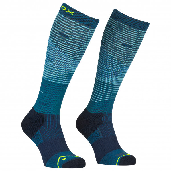 Ortovox - All Mountain Long Socks - Merinosocken Gr 42-44 blau von Ortovox