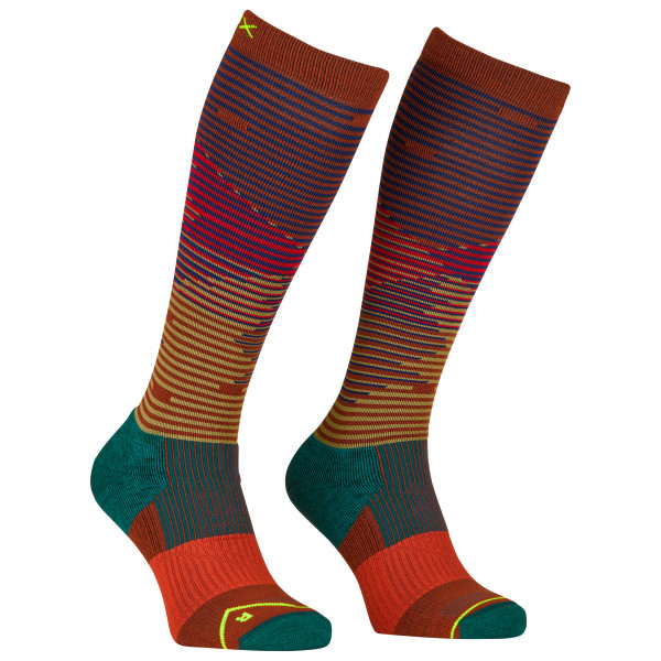 Ortovox - All Mountain Long Socks - Merinosocken Gr 42-44 bunt von Ortovox