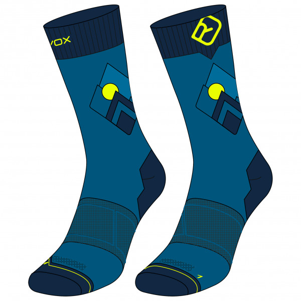 Ortovox - Alpine Light Comp Mid Socks - Merinosocken Gr 42-44 blau Ortovox - Alpine Light Comp Mid Socks - Merinosocken Gr 42-44 blau von Ortovox