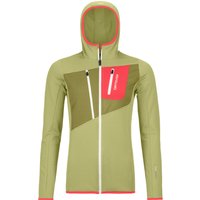 Ortovox Damen Fleece Grid Hoodie Jacke von Ortovox