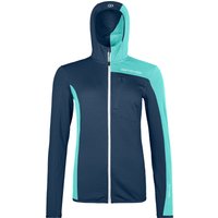Ortovox Damen Fleece Light Grid Hoodie Jacke Ortovox Damen Fleece Light Grid Hoodie Jacke von Ortovox