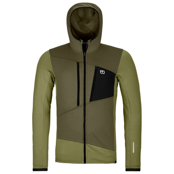 Ortovox - Fleece Grid Hoody - Fleecejacke Gr M oliv Ortovox - Fleece Grid Hoody - Fleecejacke Gr M oliv von Ortovox