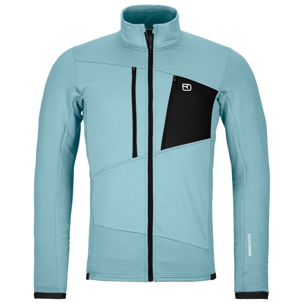 Ortovox - Fleece Grid Jacket - Fleecejacke Gr L türkis Ortovox - Fleece Grid Jacket - Fleecejacke Gr L türkis von Ortovox