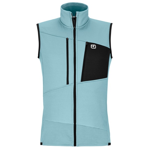 Ortovox - Fleece Grid Vest - Merinoweste Gr L türkis von Ortovox