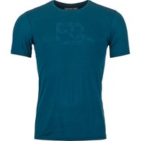 Ortovox Herren 120 Cool Tec Mtn Logo T-Shirt von Ortovox