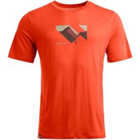 Ortovox Herren 140 Cool Landscape T-Shirt Ortovox Herren 140 Cool Landscape T-Shirt von Ortovox