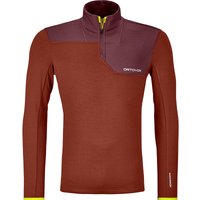 Ortovox Herren Fleece Light Zip Neck Longsleeve von Ortovox