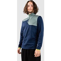 Ortovox Light Zip Neck Fleece Pullover deep ocean von Ortovox