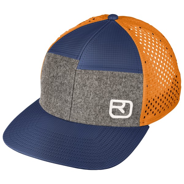 Ortovox - Logo Air Trucker Cap - Cap Gr 50-56 cm blau Ortovox - Logo Air Trucker Cap - Cap Gr 50-56 cm blau von Ortovox
