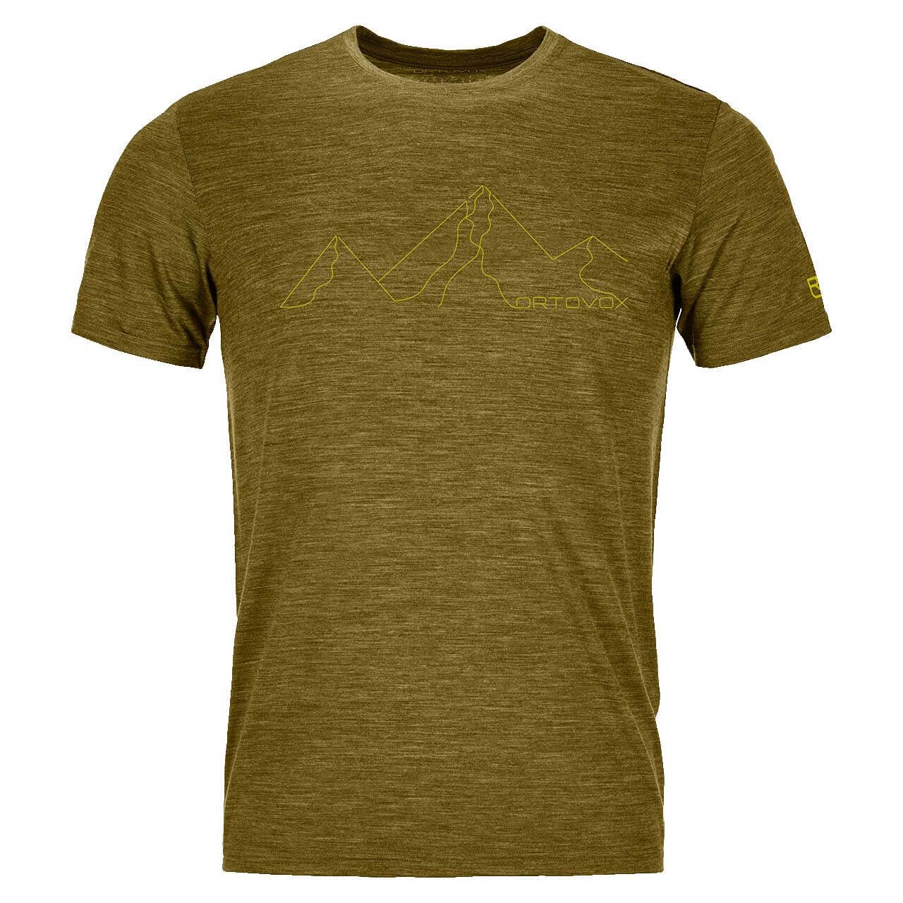 Ortovox Mountain T-Shirt 150 Cool - Green Moss Blend, L von Ortovox