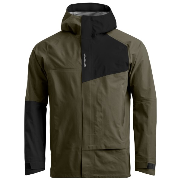 Ortovox - Seceda 3L Jacket - Hardshelljacke Gr S oliv Ortovox - Seceda 3L Jacket - Hardshelljacke Gr S oliv von Ortovox