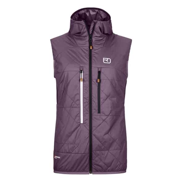 Ortovox Swisswool Piz Boè Vest W Damen (Beere XL) Skibekleidung von Ortovox