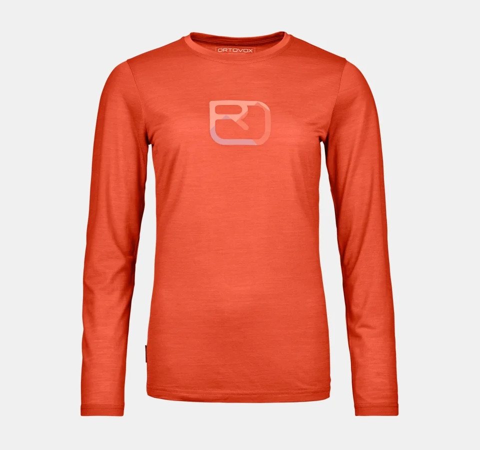 Ortovox T-Shirt 150 COOL MTN SILHOUETTE LS W Ortovox T-Shirt 150 COOL MTN SILHOUETTE LS W von Ortovox