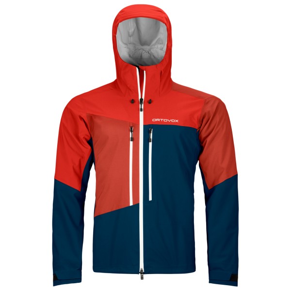 Ortovox - Westalpen 3L Jacket - Regenjacke Gr M blau/rot Ortovox - Westalpen 3L Jacket - Regenjacke Gr M blau/rot von Ortovox