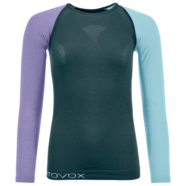 Ortovox - Women's 120 Comp Light Long Sleeve - Merinounterwäsche Gr M blau Ortovox - Women's 120 Comp Light Long Sleeve - Merinounterwäsche Gr M blau von Ortovox