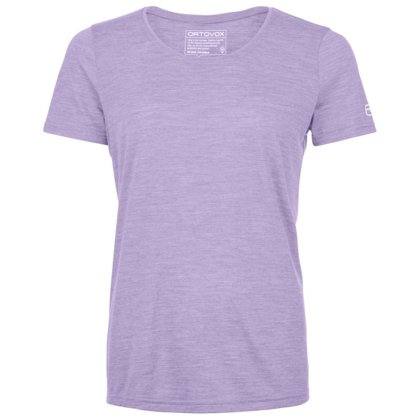 Ortovox - Women's 120 Cool Tec Clean T-Shirt - Merinoshirt Gr L lila von Ortovox