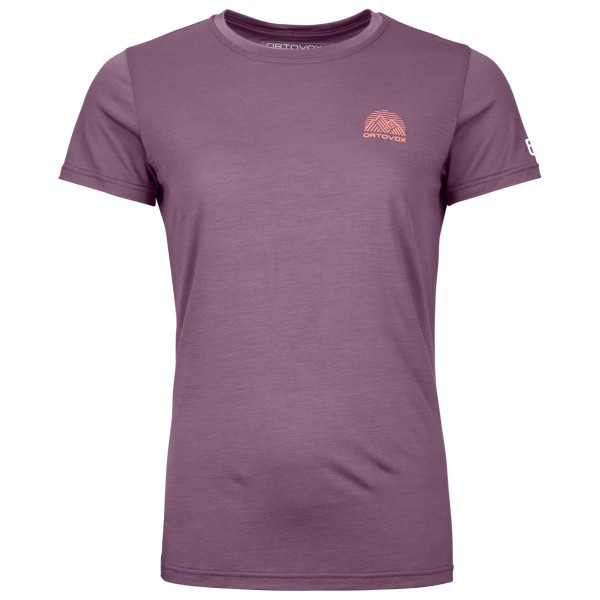 Ortovox - Women's 120 Cool Tec Mountain Stripe T-Shirt - Merinoshirt Gr XL lila Ortovox - Women's 120 Cool Tec Mountain Stripe T-Shirt - Merinoshirt Gr XL lila von Ortovox