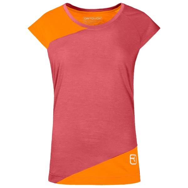 Ortovox - Women's 120 Tec T-Shirt - Merinoshirt Gr M rot von Ortovox
