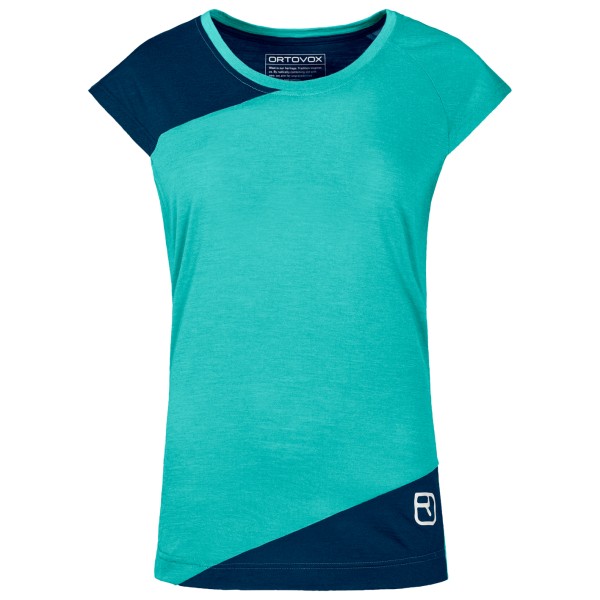 Ortovox - Women's 120 Tec T-Shirt - Merinoshirt Gr M türkis von Ortovox