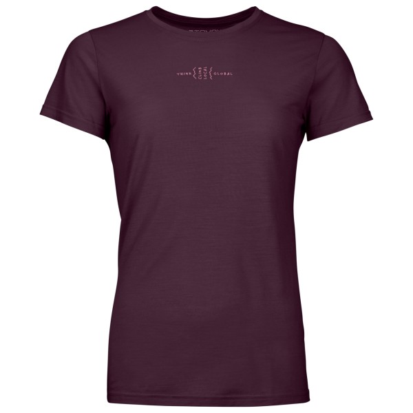 Ortovox - Women's 150 Cool Climb Local T-Shirt - Merinoshirt Gr L lila Ortovox - Women's 150 Cool Climb Local T-Shirt - Merinoshirt Gr L lila von Ortovox