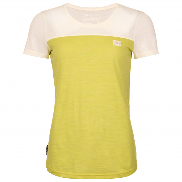 Ortovox - Women's 150 Cool Logo T-Shirt - Merinoshirt Gr S gelb von Ortovox