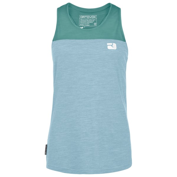 Ortovox - Women's 150 Cool Logo Top - Tank Top Gr S türkis Ortovox - Women's 150 Cool Logo Top - Tank Top Gr S türkis von Ortovox