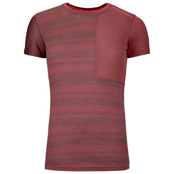 Ortovox - Women's 185 Rock'N'Wool Short Sleeve - Merinounterwäsche Gr M rot Ortovox - Women's 185 Rock'N'Wool Short Sleeve - Merinounterwäsche Gr M rot von Ortovox