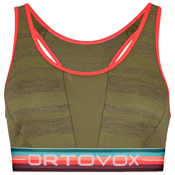 Ortovox - Women's 185 Rock'N'Wool Sport Top - Merinounterwäsche Gr S oliv Ortovox - Women's 185 Rock'N'Wool Sport Top - Merinounterwäsche Gr S oliv von Ortovox