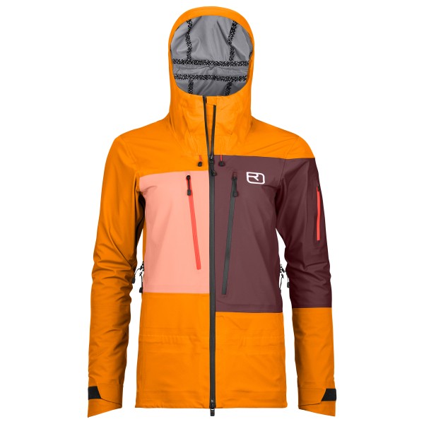 Ortovox - Women's 3L Deep Shell Jacket - Skijacke Gr XS orange von Ortovox
