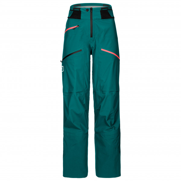Ortovox - Women's 3L Deep Shell Pants - Skihose Gr S blau/türkis von Ortovox