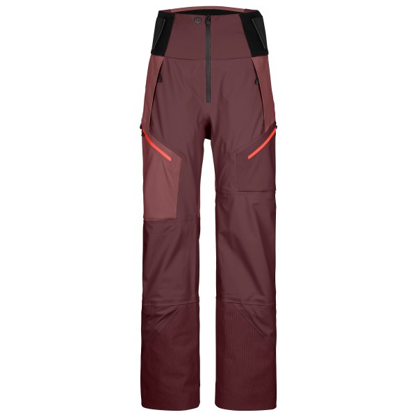 Ortovox - Women's 3L Guardian Shell Pants - Skihose Gr S rot von Ortovox