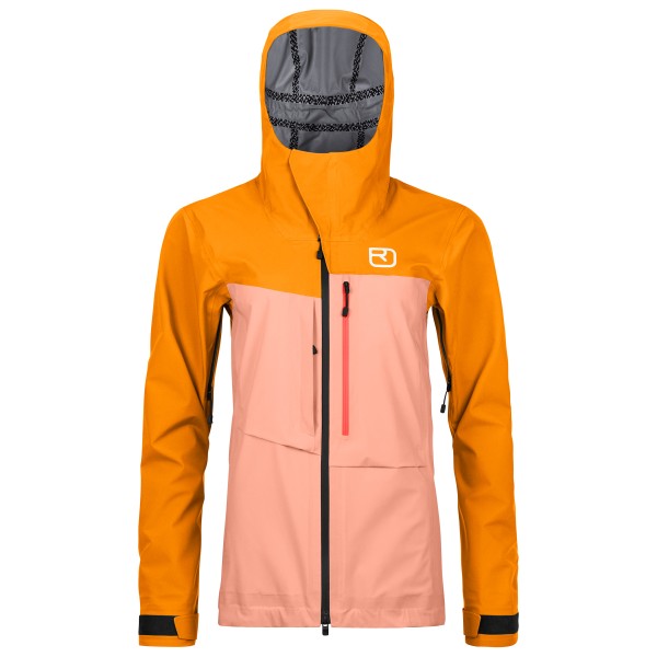 Ortovox - Women's 3L Ravine Shell Jacket - Skijacke Gr XL orange von Ortovox